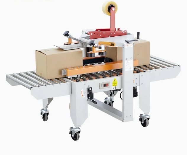 Side Belt Drive Automatic Carton Sealing Machine